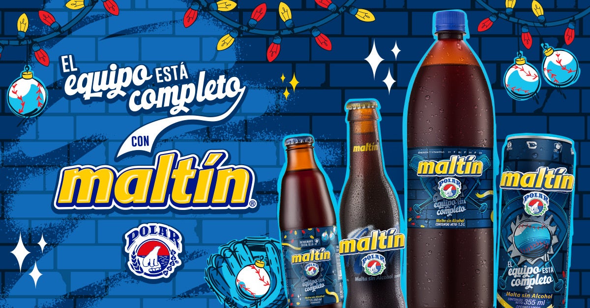 Con Maltín Polar el equipo está completo