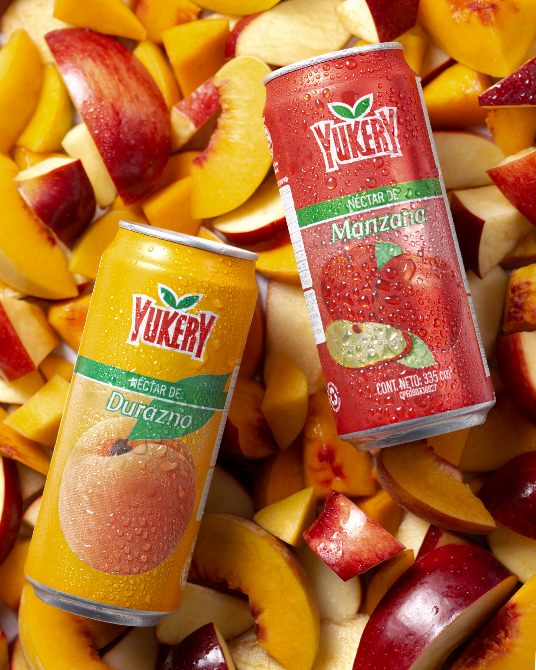 Regresa Yukery de Manzana y Durazno en lata